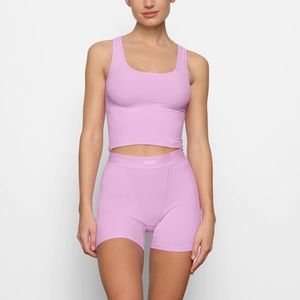 SKIMS - SOFT LOUNGE TANK + BOXER SET
